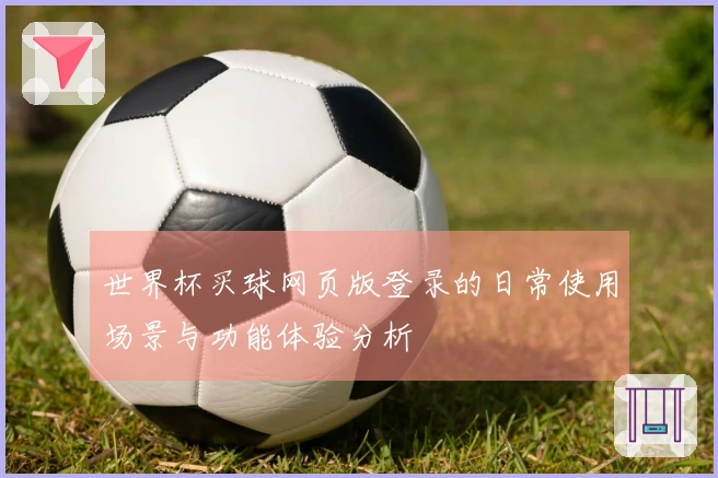 世界杯买球网页版登录的日常使用场景与功能体验分析